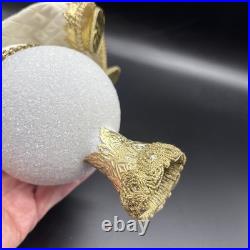 D. Blumchen Germany Seated Angel Christmas Tree Topper Finial 10T RARE