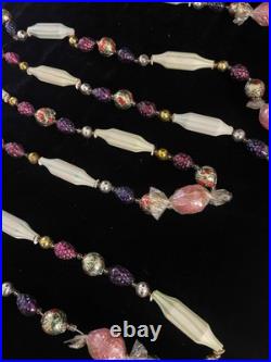 D. Blumchen Glass Candy & Berries Christmas Easter Garland Rare Amazing