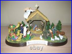 Danbury Mint The Nativity Light Up Nativity Scene NEW (opened box) Danbury Mint The Nativity Light Up Nativity Scene NEW (opened box)