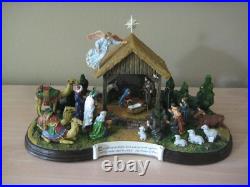 Danbury Mint The Nativity Light Up Nativity Scene NEW (opened box) Danbury Mint The Nativity Light Up Nativity Scene NEW (opened box)