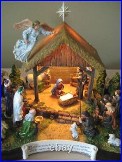 Danbury Mint The Nativity Light Up Nativity Scene NEW (opened box) Danbury Mint The Nativity Light Up Nativity Scene NEW (opened box)