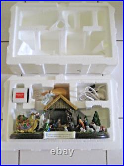 Danbury Mint The Nativity Light Up Nativity Scene NEW (opened box) Danbury Mint The Nativity Light Up Nativity Scene NEW (opened box)