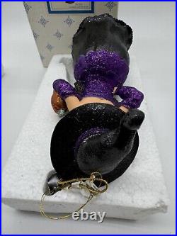 December Diamonds Miss Thang Witch Ornament 2006 Rare