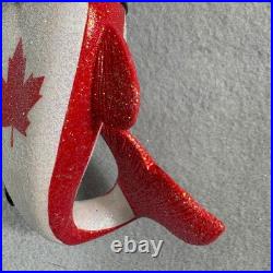 December Diamonds O Canada Hockey Merman Ornament 55-55054 Retired with Box HTF