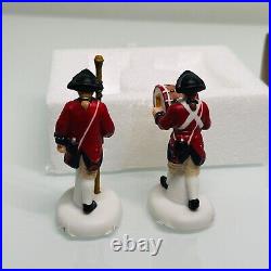 Department 56 Williamsburg Drum Major and Bass Drummer #4023620