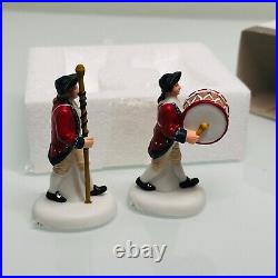 Department 56 Williamsburg Drum Major and Bass Drummer #4023620