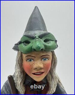 Dept 56 Our Town Collection By Leo Smith Halloween Kids Witch Girl 12.5 Dept 56 Our Town Collection By Leo Smith Halloween Kids Witch Girl 12.5
