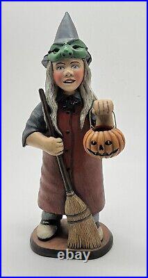 Dept 56 Our Town Collection By Leo Smith Halloween Kids Witch Girl 12.5 Dept 56 Our Town Collection By Leo Smith Halloween Kids Witch Girl 12.5