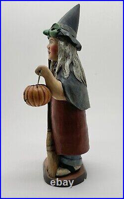 Dept 56 Our Town Collection By Leo Smith Halloween Kids Witch Girl 12.5 Dept 56 Our Town Collection By Leo Smith Halloween Kids Witch Girl 12.5