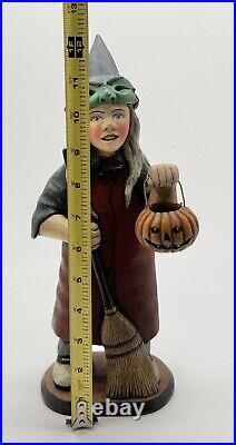 Dept 56 Our Town Collection By Leo Smith Halloween Kids Witch Girl 12.5 Dept 56 Our Town Collection By Leo Smith Halloween Kids Witch Girl 12.5