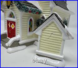 Dept 56 Snow Village Holy Family Church 2 Piece Set 4044857 Christmas Decor