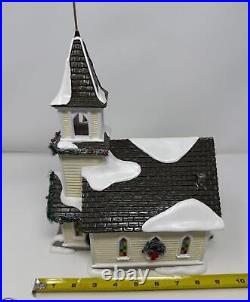 Dept 56 Snow Village Holy Family Church 2 Piece Set 4044857 Christmas Decor