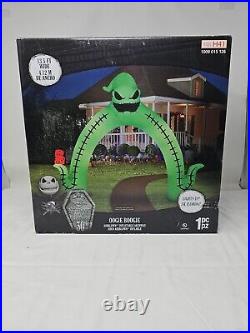 Disney 13.5 ft. Wide LED Oogie Boogie Archway Airblown Inflatable