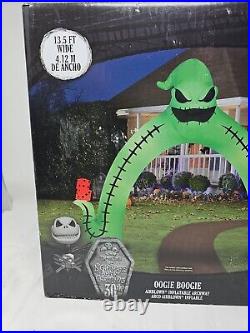 Disney 13.5 ft. Wide LED Oogie Boogie Archway Airblown Inflatable