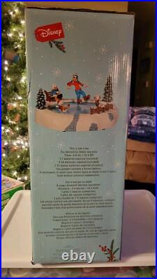 Disney 13 Piece Christmas Village Mickey Mouse Lights & Classic Holiday Music