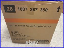 Disney 3 Ft Animated Singing Oogie Boogie Halloween Animatroniclot Of 3 /FRA945A Disney 3 Ft Animated Singing Oogie Boogie Halloween Animatroniclot Of 3 /FRA945A