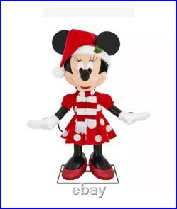 Disney 4 ft Animated Holiday Minnie Mouse Home Depot