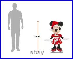 Disney 4 ft Animated Holiday Minnie Mouse Home Depot