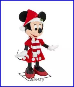 Disney 4 ft Animated Holiday Minnie Mouse Home Depot A6 Disney 4 ft Animated Holiday Minnie Mouse Home Depot A6