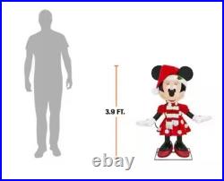 Disney 4 ft Animated Holiday Minnie Mouse Home Depot A6 Disney 4 ft Animated Holiday Minnie Mouse Home Depot A6