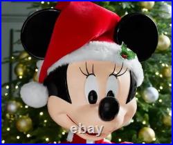 Disney 4 ft Animated Holiday Minnie Mouse Home Depot A6 Disney 4 ft Animated Holiday Minnie Mouse Home Depot A6