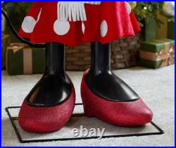 Disney 4 ft Animated Holiday Minnie Mouse Home Depot A6 Disney 4 ft Animated Holiday Minnie Mouse Home Depot A6