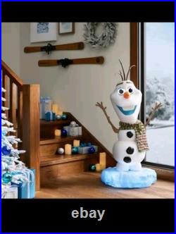 Disney 4 ft Animated LED Holiday Olaf Frozen Christmas Animatronic Brand NEW