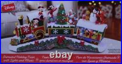 Disney Animated Holiday Christmas Train with Lights & Classic Holiday Music