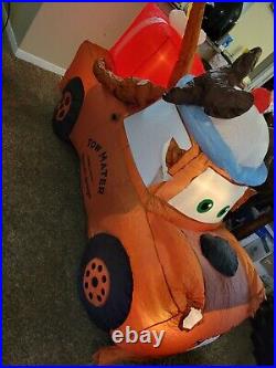 Disney Inflatable Tow Mater from Disney's Cars 6 Ft Christmas Lawn Decoration