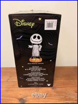 Disney Jack Skellington Halloween Spinning Lantern Pumpkin LED Lights BRAND NEW