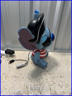 Disney LED Stitch Pirate Halloween 18 Blow Mold Lighted 2024 Ships Priority