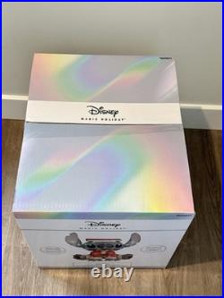 Disney Magic 3D Holiday Lighted Stitch withSanta Hat-2.3 Ft Tall-35 LEDs-Tinsel