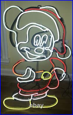 Disney Magic Holiday LightGlo LED Lighted Minnie & Mickey Mouse 2.6ft Christmas
