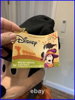 Disney Mickey Mouse and Minnie Mouse Thanksgiving Fall Harvest Porch Greeters