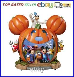 Disney Mickey and Friends Halloween Illuminated Pumpkin House with Music Disney Mickey and Friends Halloween Illuminated Pumpkin House with Music