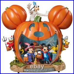 Disney Mickey and Friends Halloween Illuminated Pumpkin House with Music Disney Mickey and Friends Halloween Illuminated Pumpkin House with Music