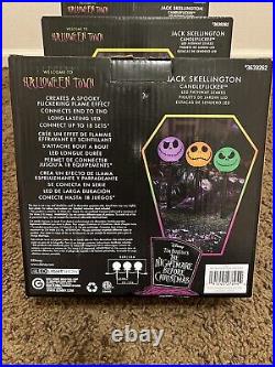 Disney Nightmare Before Christmas Jack Skellington Candleflicker Lights Gemmy