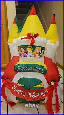 Disney Princess Airblown Inflatable 3 Feet Tall Christmas Holidays Castle 2007