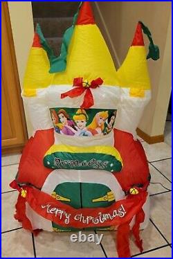 Disney Princess Airblown Inflatable 3 Feet Tall Christmas Holidays Castle 2007