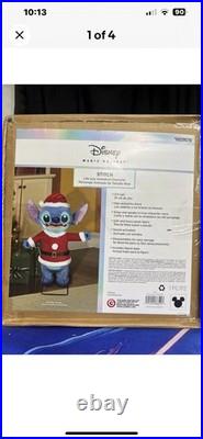 Disney Stitch 3 FT Christmas Animated Musical Animatronic GEMMY JUST DARLING NIB
