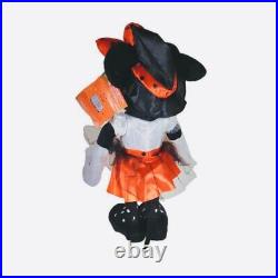 Disney's Mouse Mouse Vampire & Minnie Mouse Witch Orange Halloween Greeters NEW
