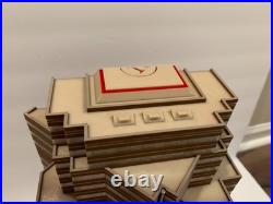 Double Sized Nakatomi Plaza Die Hard Advent Calendar windup music box 1 on top