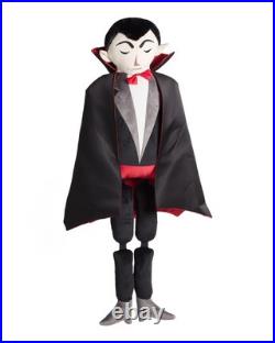 Dracula Lifesize 5ft Body Pillow Isaac Mizrahi IMNYC 60x30 Halloween decoration