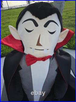 Dracula Lifesize 5ft Body Pillow Isaac Mizrahi IMNYC 60x30 Halloween decoration