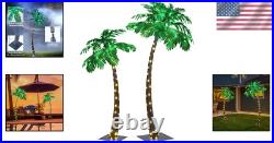 Dual Height Lighted Palm Tree Perfect for Holidays, Parties, and Home Decor Dual Height Lighted Palm Tree Perfect for Holidays, Parties, and Home Decor
