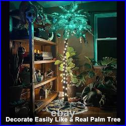 Dual Height Lighted Palm Tree Perfect for Holidays, Parties, and Home Decor Dual Height Lighted Palm Tree Perfect for Holidays, Parties, and Home Decor