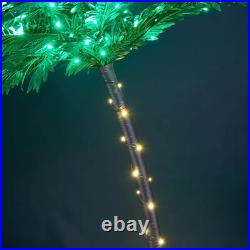 Dual Height Lighted Palm Tree Perfect for Holidays, Parties, and Home Decor Dual Height Lighted Palm Tree Perfect for Holidays, Parties, and Home Decor