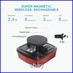 Durable Magnetic Wireless Trailer Lights Rechargeable LED, Shockproof Design