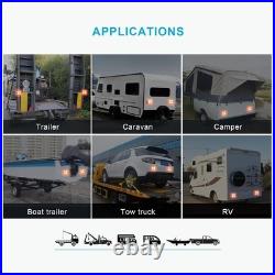 Durable Magnetic Wireless Trailer Lights Rechargeable LED, Shockproof Design