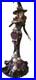 EERIE_CHARM_Large_ELEGANT_HALLOWEEN_WITCH_STATUE_WithROSE_SKULL_DRESS_New_01_vpit